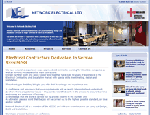 Tablet Screenshot of network-electrical.org.uk